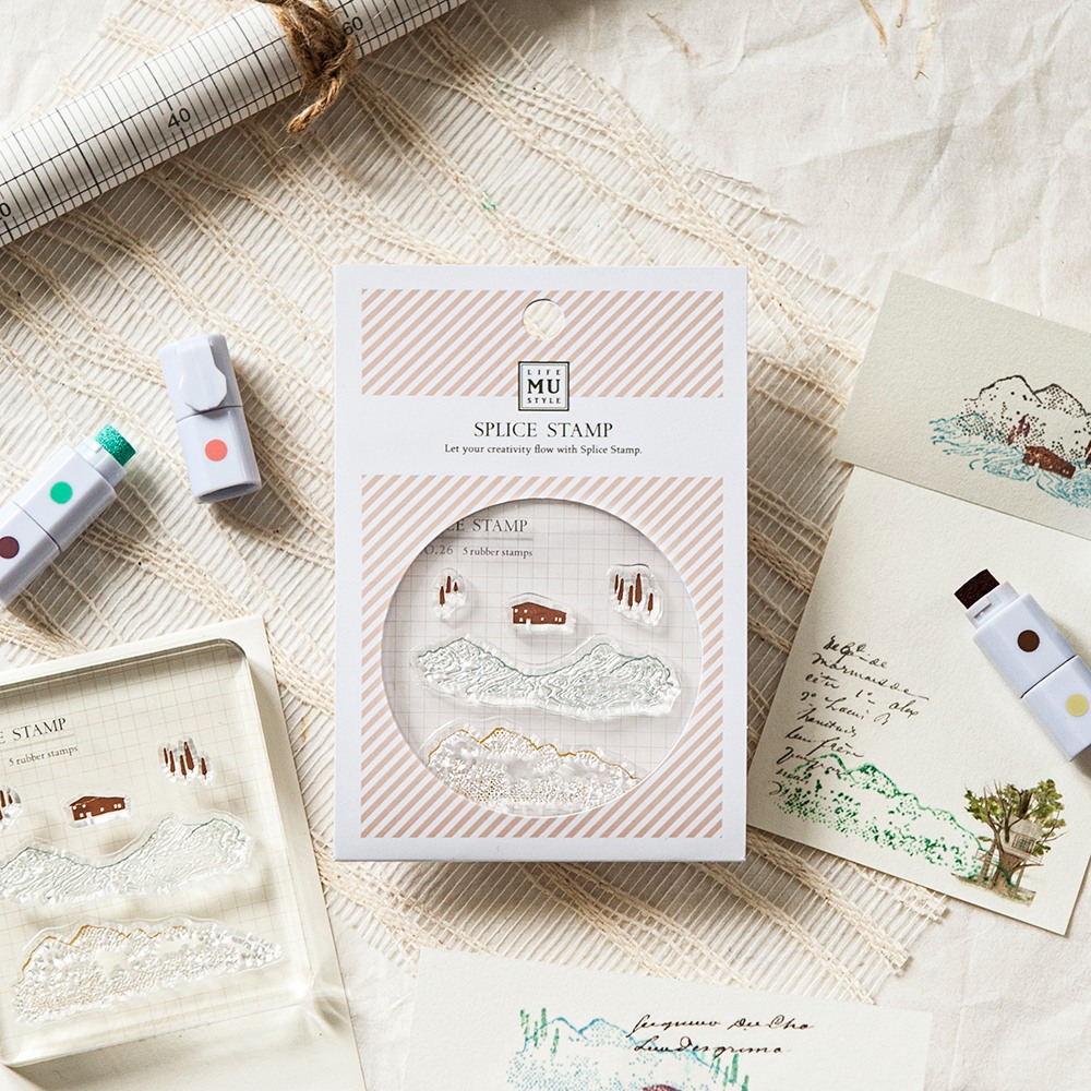 MU Clear Stamp Set Splice 026