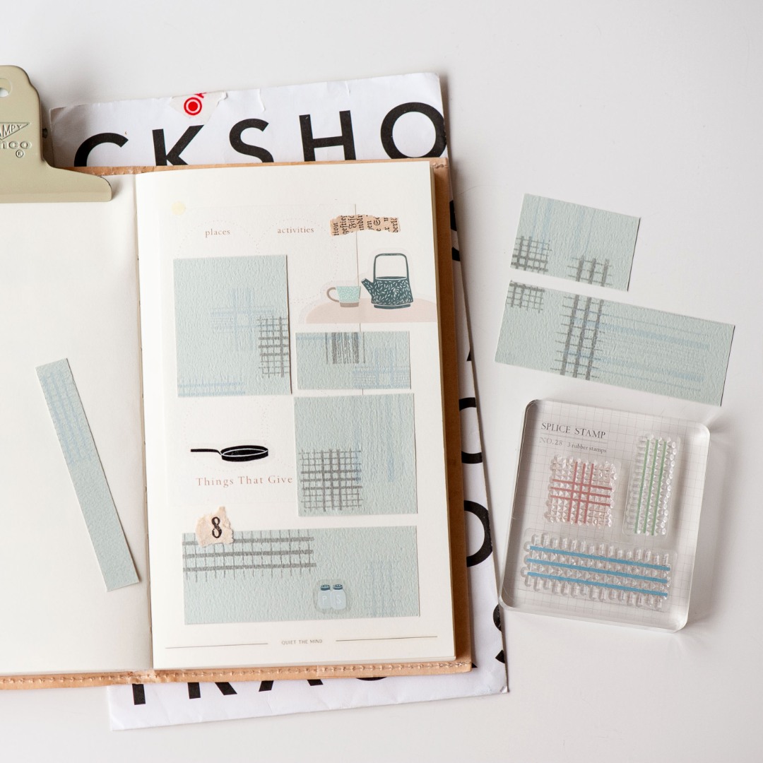 MU Clear Stamp Set Splice 028