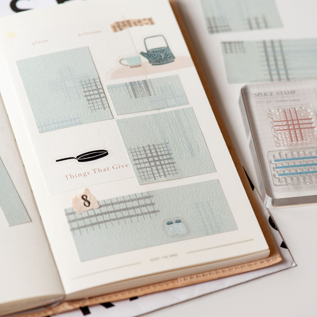 MU Clear Stamp Set Splice 028