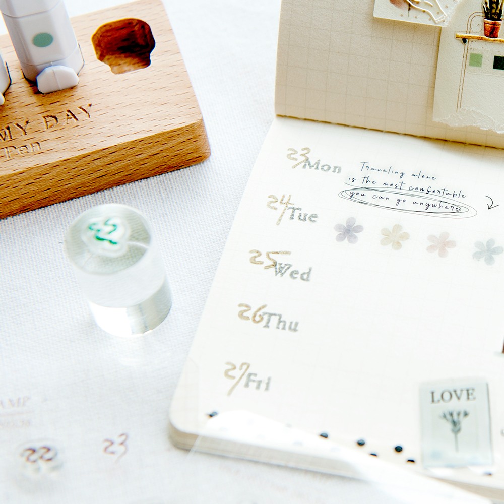 MU Clear Stamp Set Icon Numbers 034-036