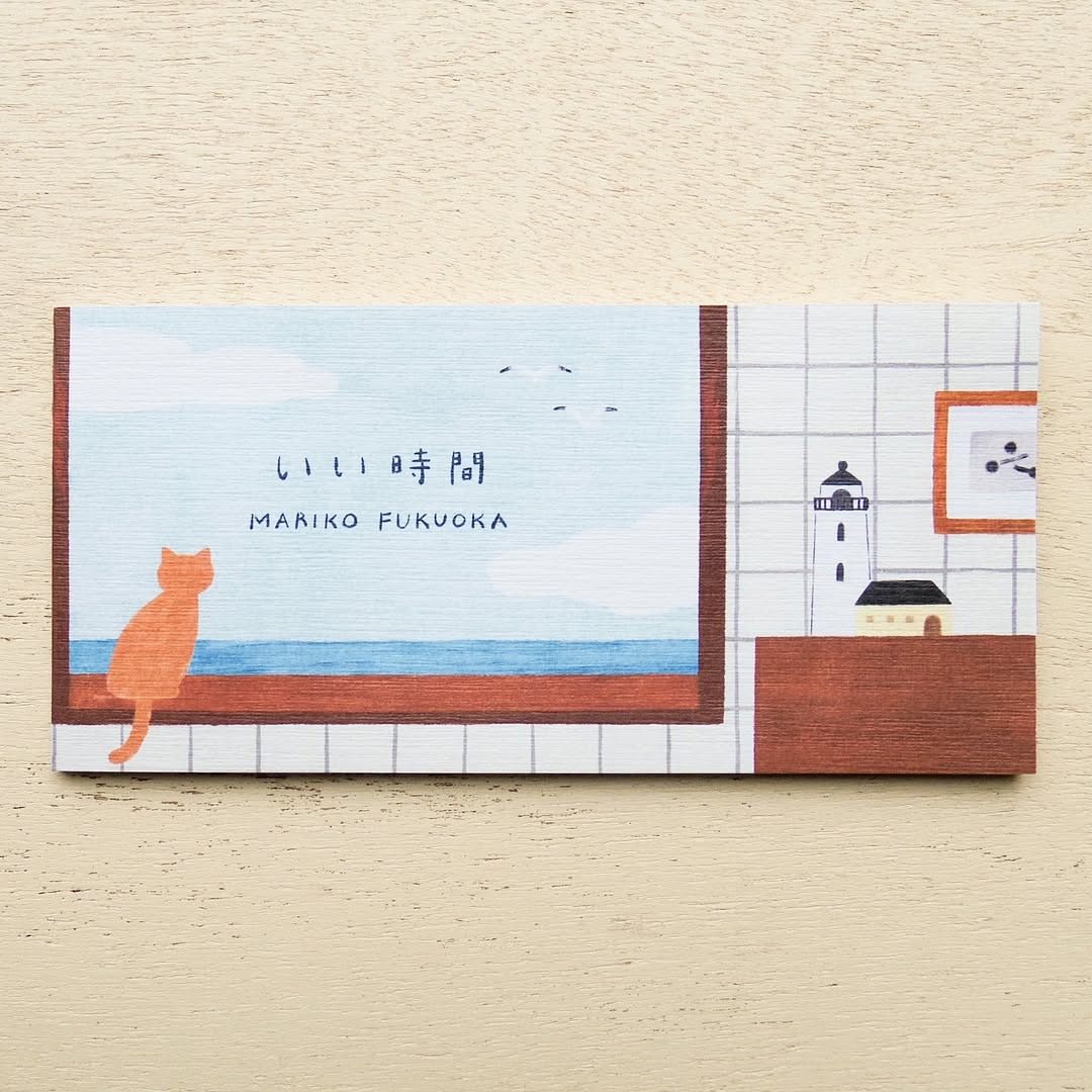 Cozyca x Mariko Fukuoka Notepad - Good Time