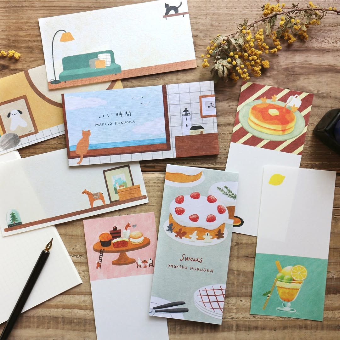 Cozyca x Mariko Fukuoka Notepad - Good Time