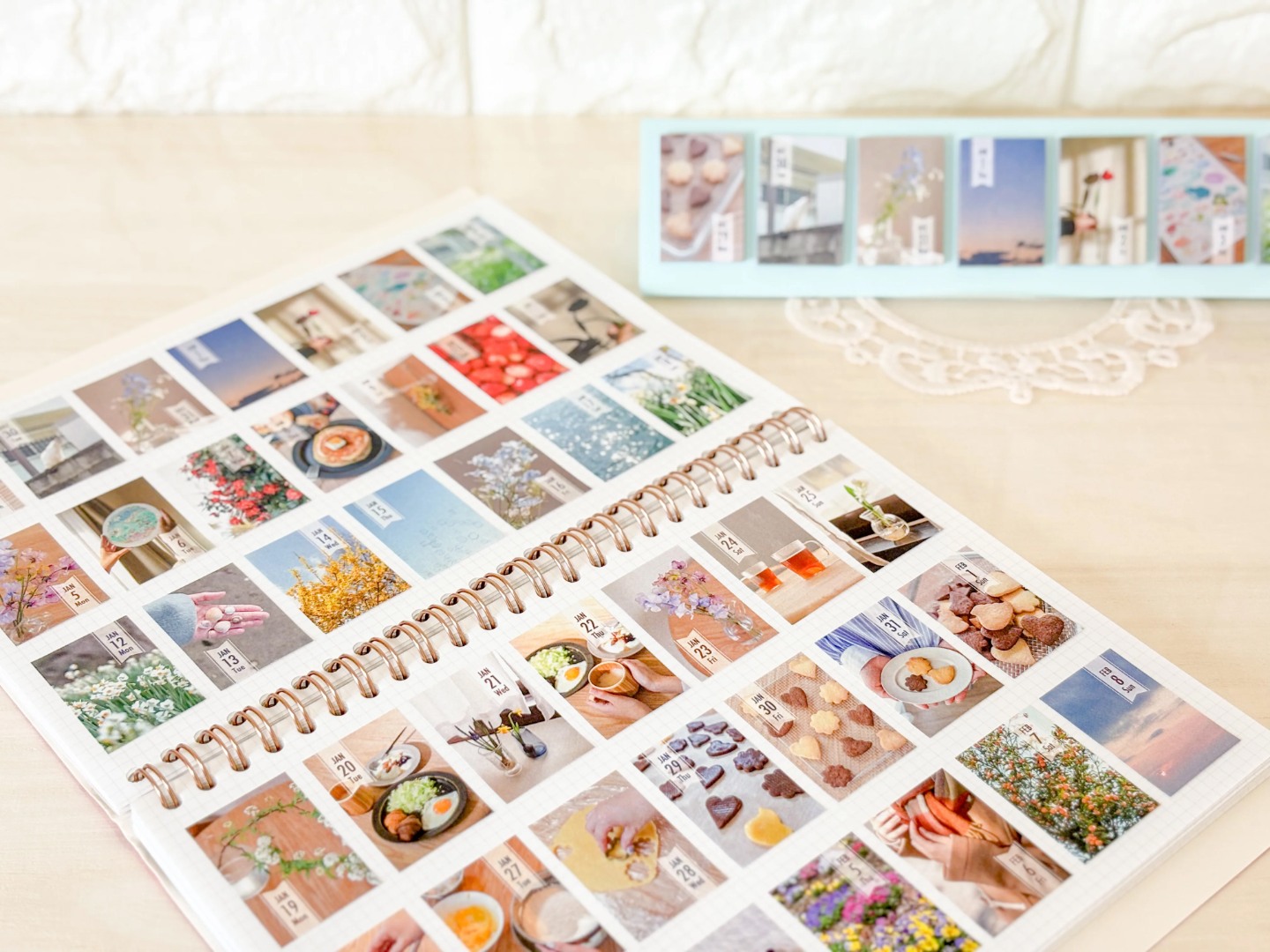 2026 Himekuri Daily Sticky Calendar - Memory