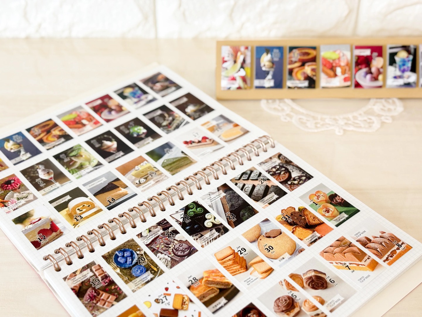 2026 Himekuri Daily Sticky Calendar - Sweets