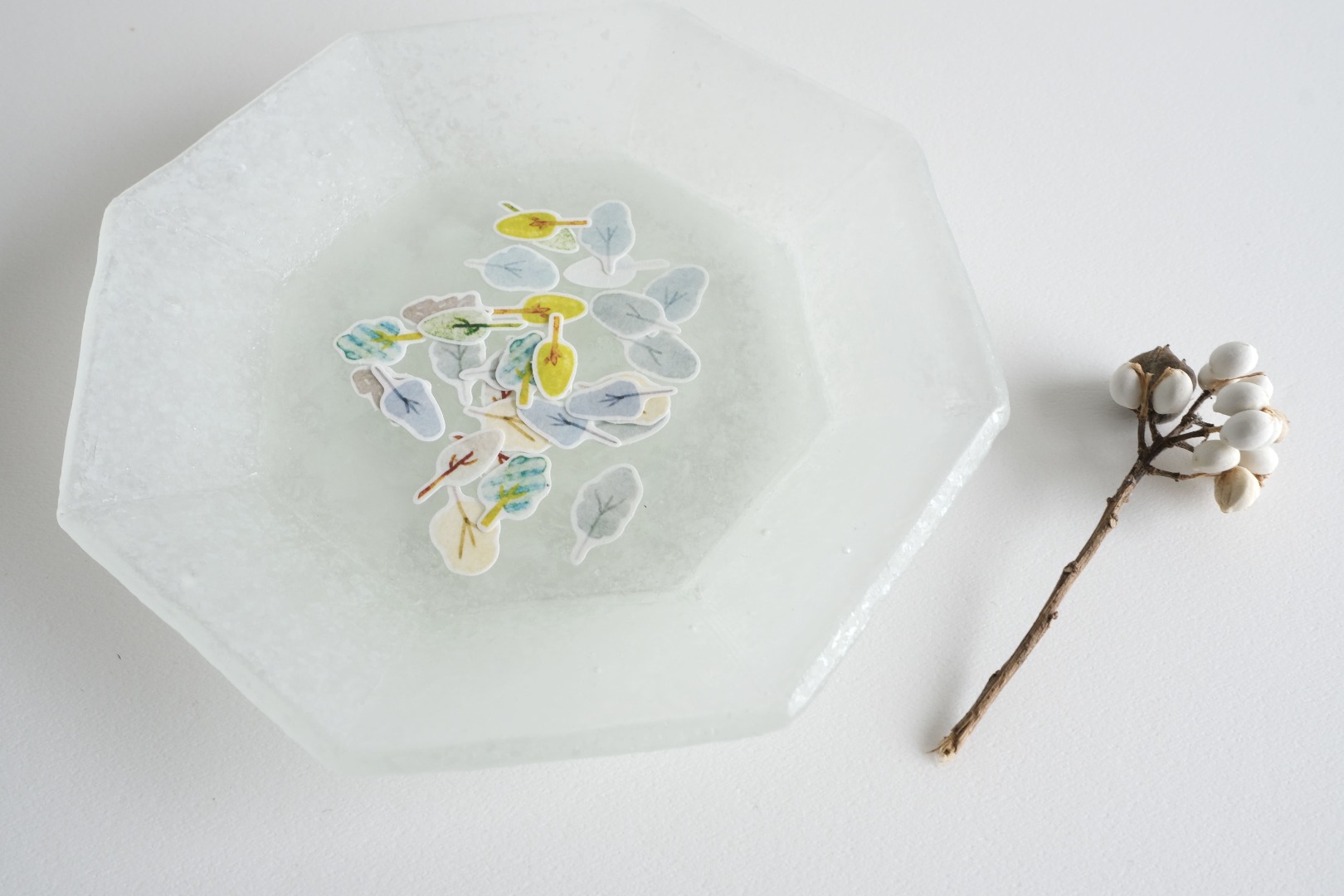 Yohaku Flake Sticker F-019 - Mori no Okude