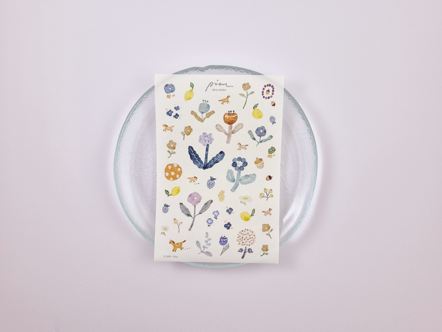 Pion Washi Stickers 1 Sheet - Horse