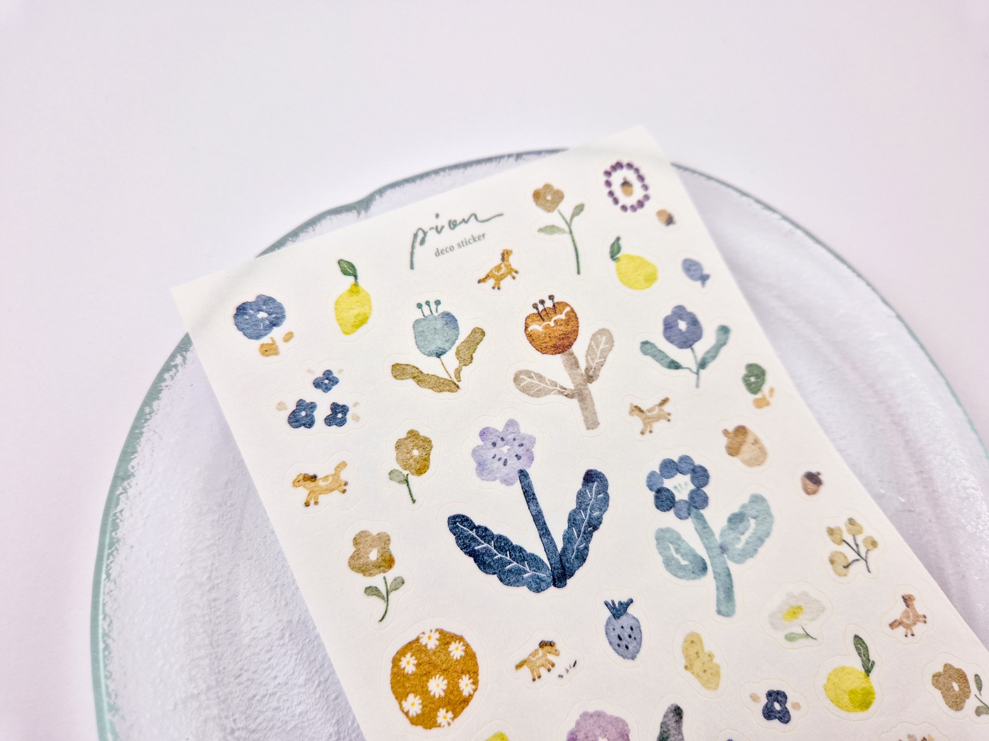 Pion Washi Stickers 1 Sheet - Horse