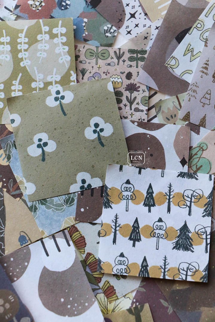 Lin Chia Ning 396 Pages Mini Ephemera Book