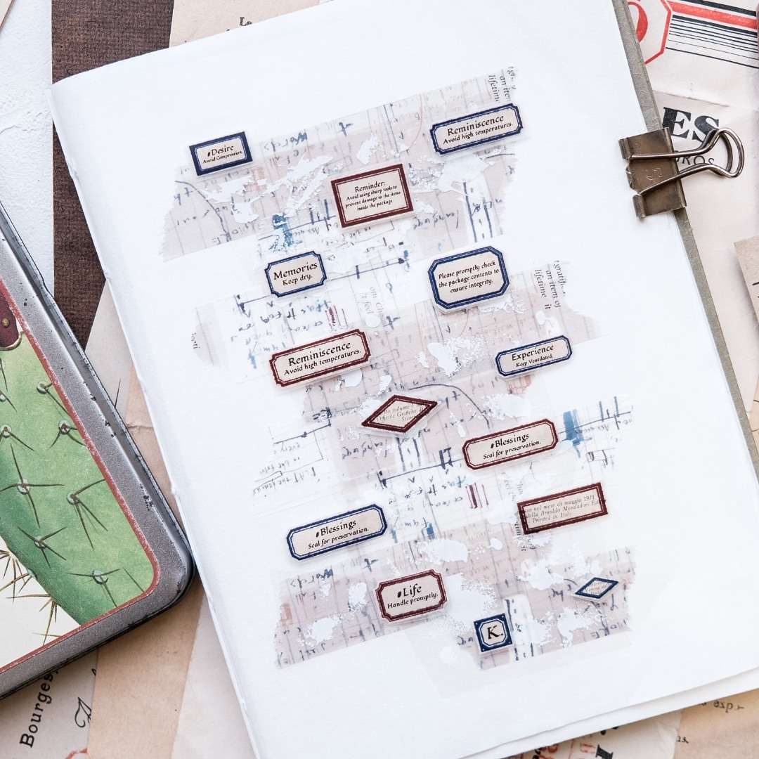 Stationery Instinct Matte PET Tape - Label 2