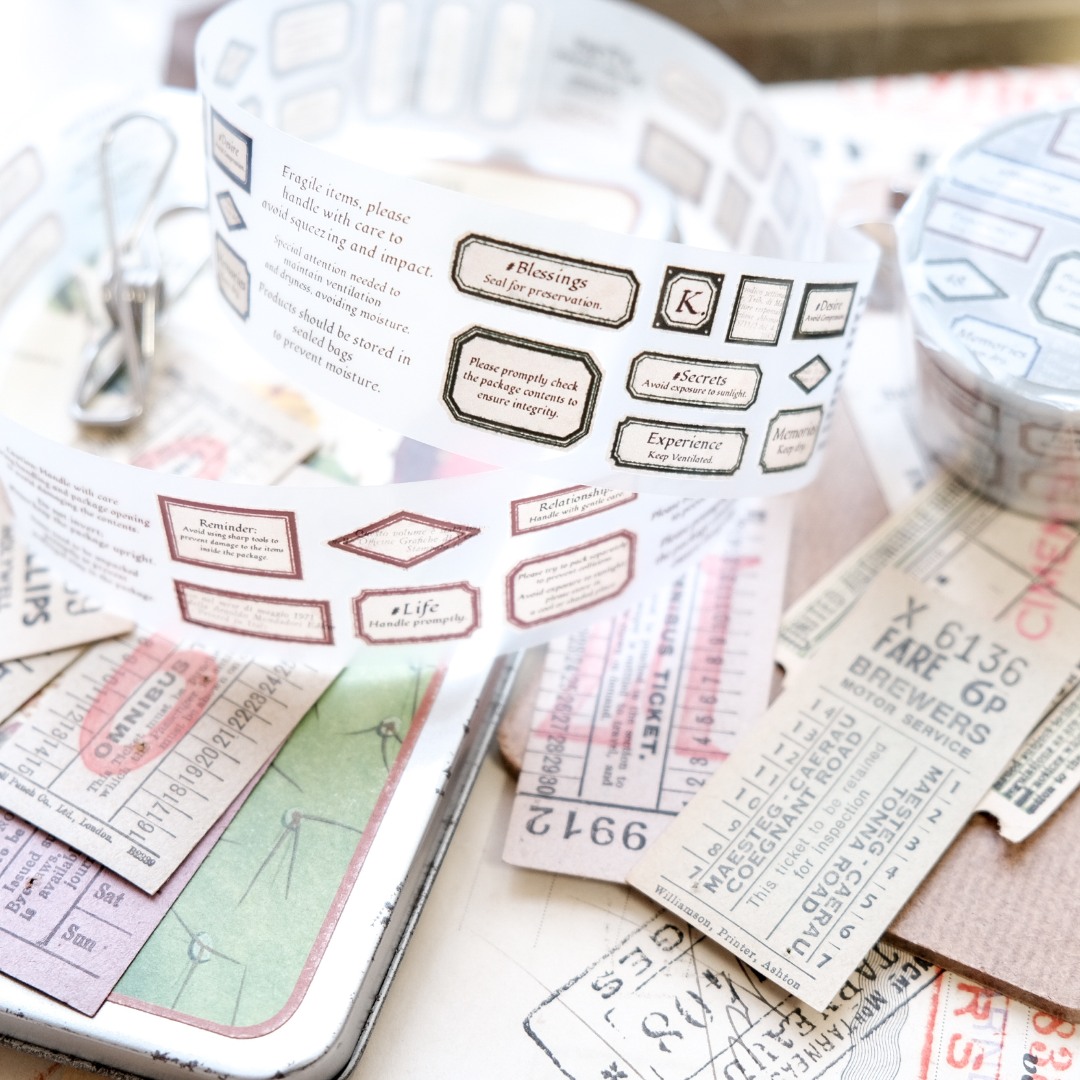 Stationery Instinct Matte PET Tape - Label 2