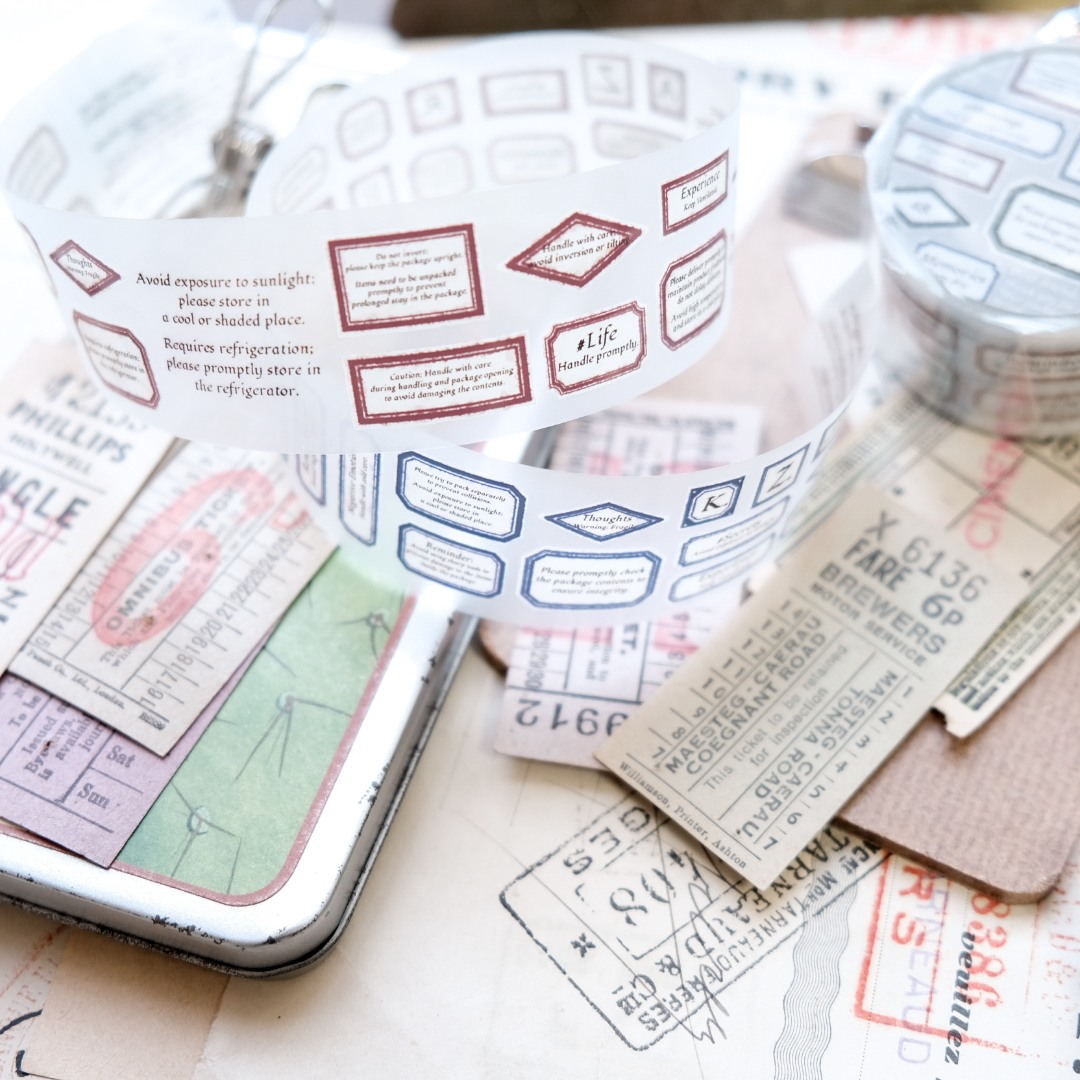 Stationery Instinct Matte PET Tape - Label 2