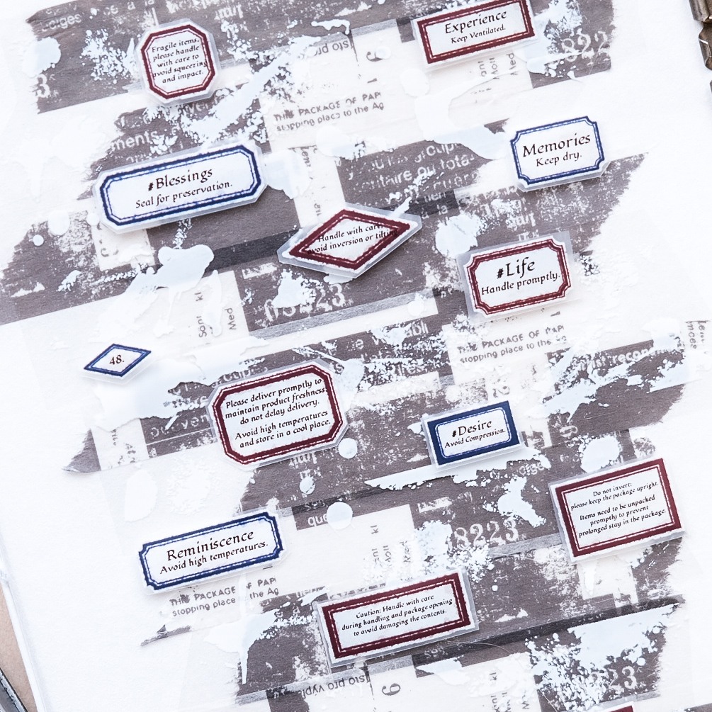 Stationery Instinct Matte PET Tape - Label 2