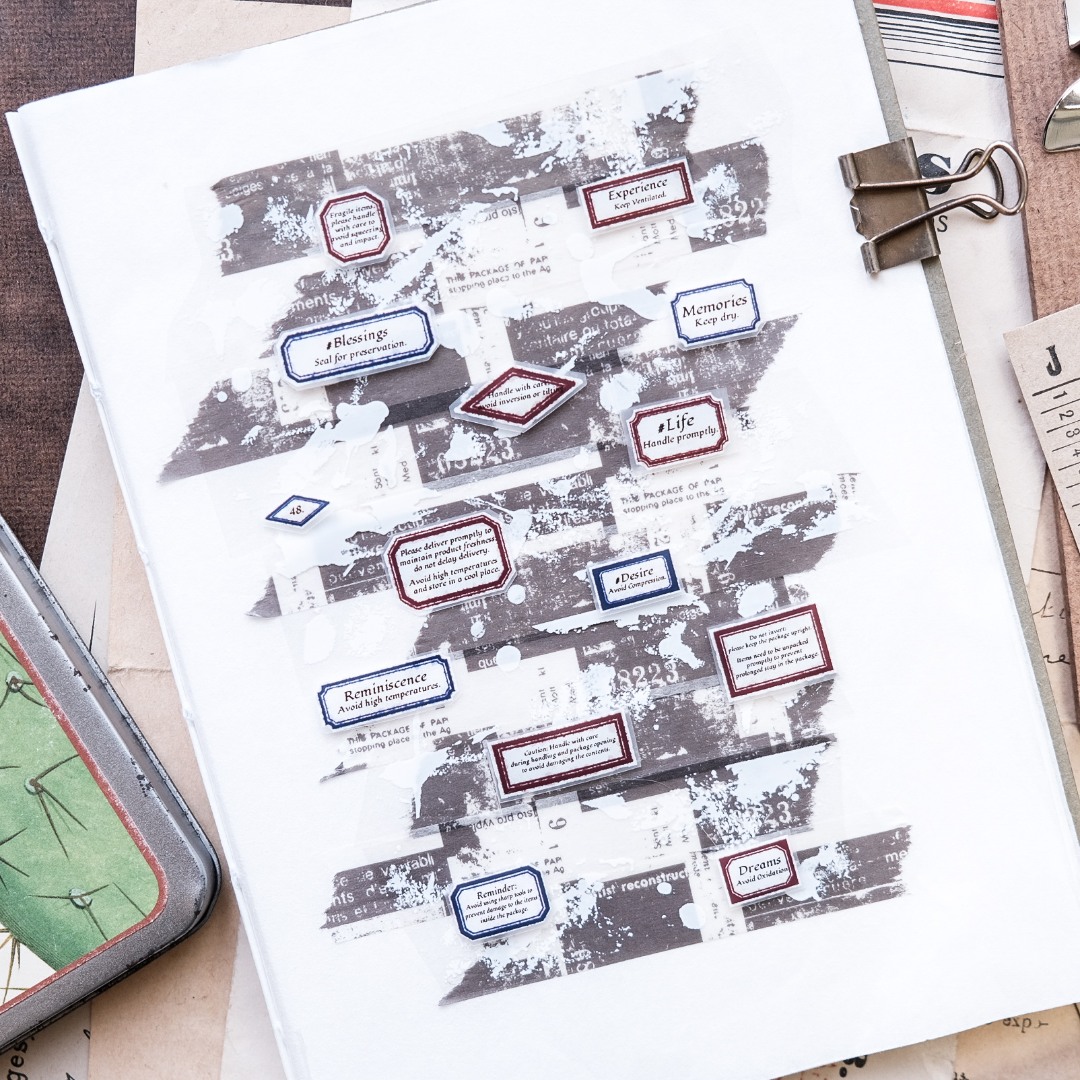 Stationery Instinct Matte PET Tape - Label 2