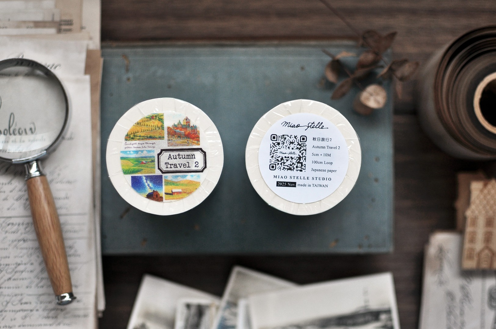 Miaostelle Washi Tape - Autumn Travel 2