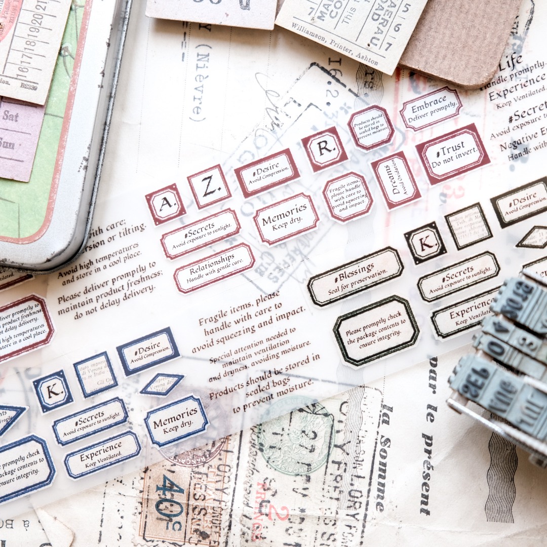 Stationery Instinct Matte PET Tape - Label 2