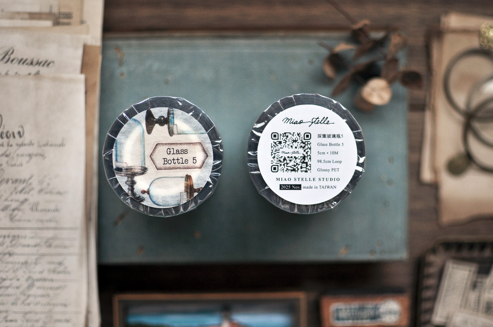 Miaostelle Matte PET Tape - Glass Bottle 5
