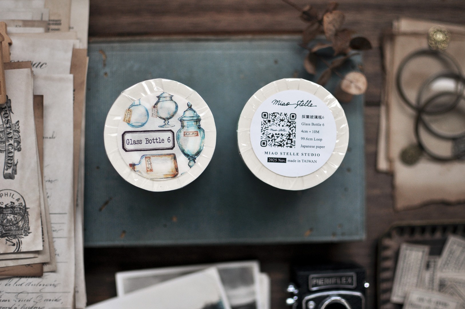 Miaostelle Washi Tape - Glass Bottle 6