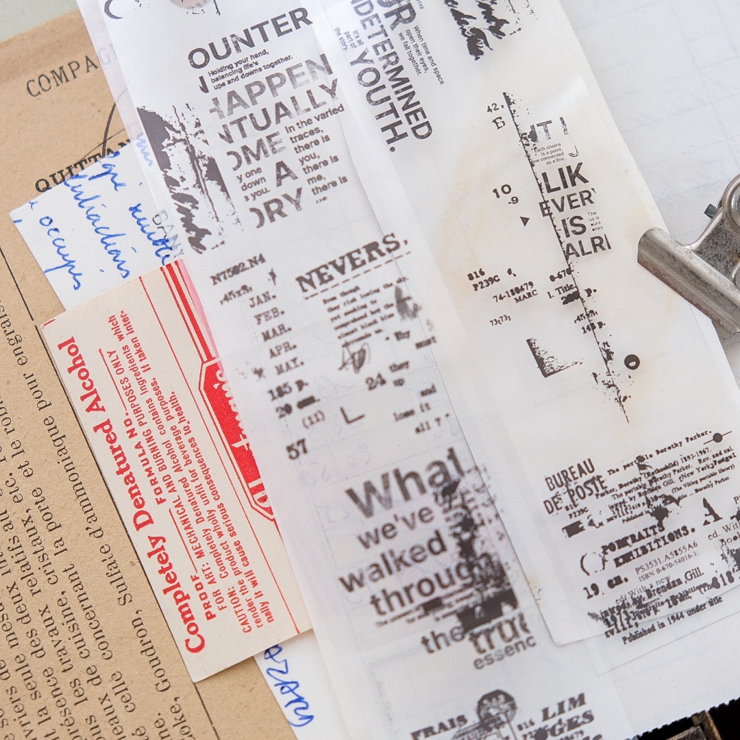 Stationery Instinct Glossy PET Tape - Deconstruct