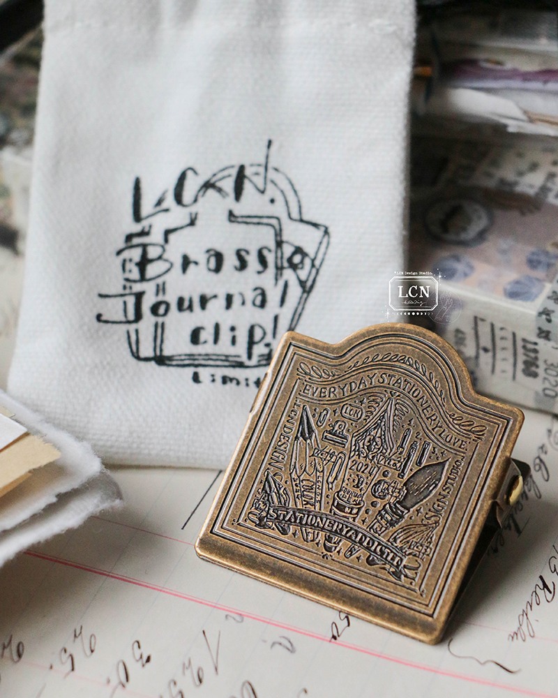 LCN Brass Journal Clip Limited Edition