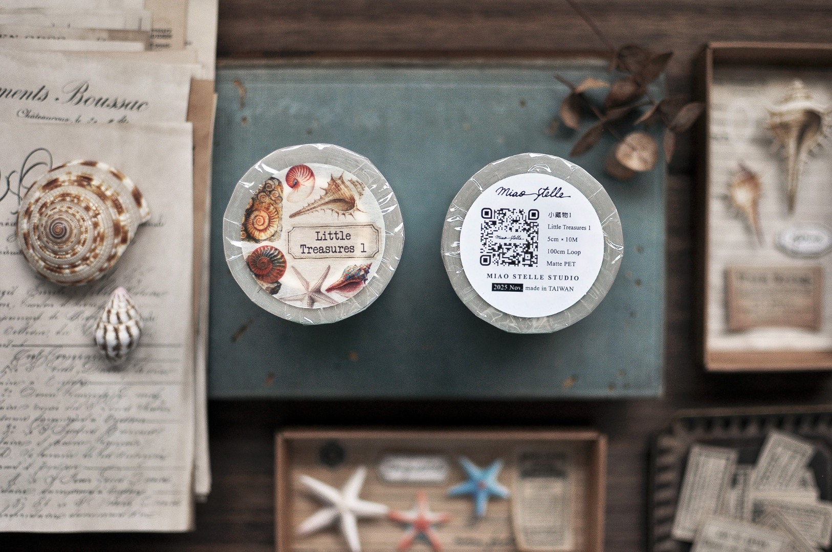 Miaostelle Matte PET Tape - Little Trasures 1