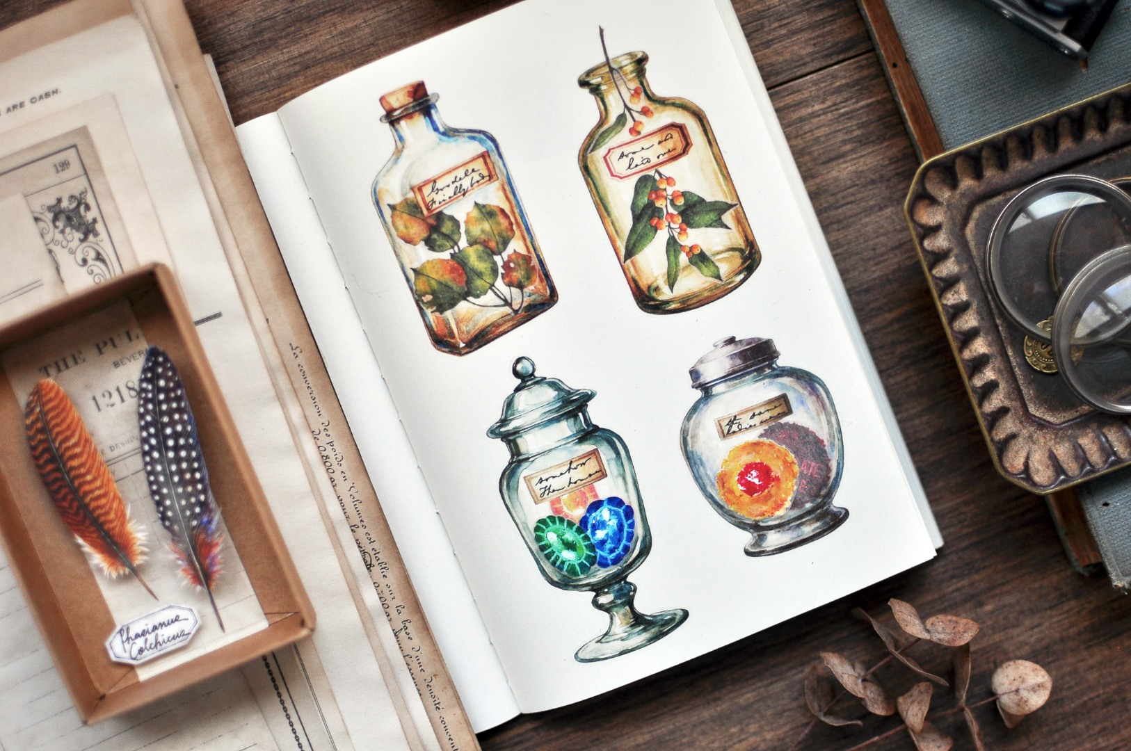 Miaostelle Washi Tape - Glass Bottle 6