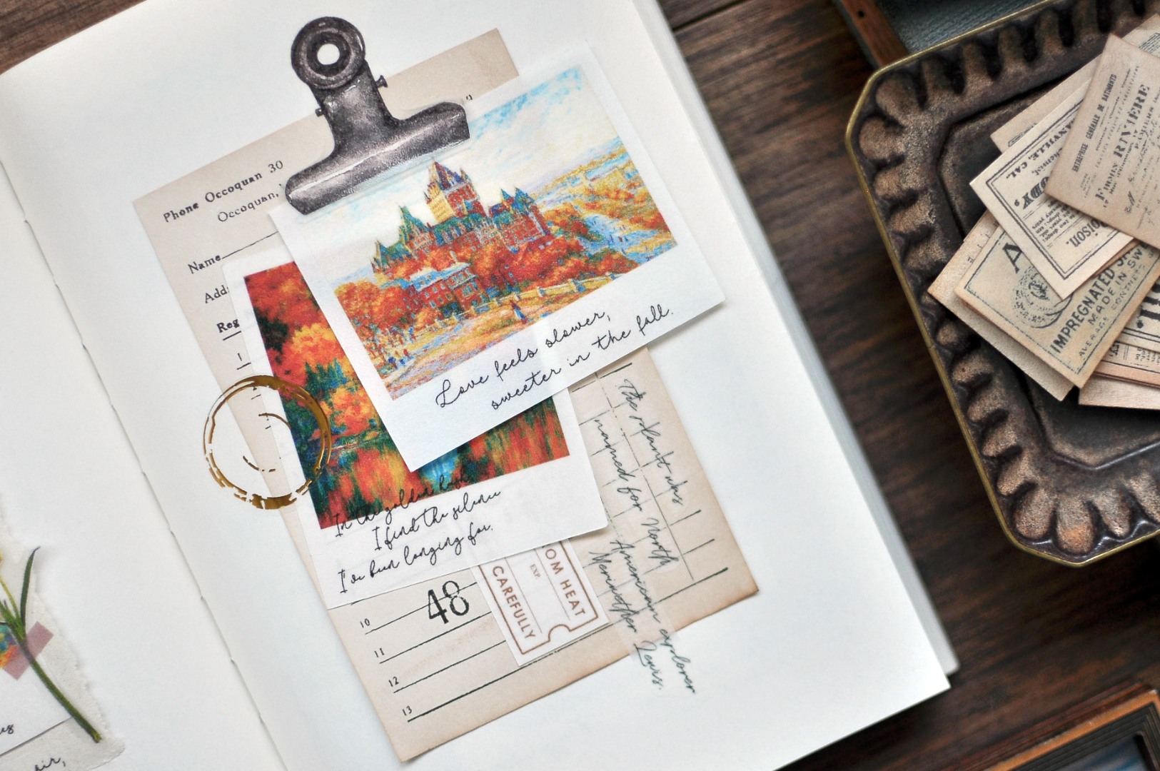 Miaostelle Washi Tape - Autumn Travel 2