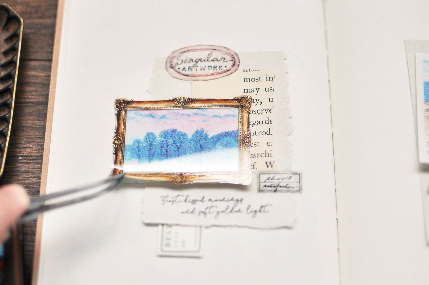 Miaostelle Glossy PET Tape - Vintage Picture Frame