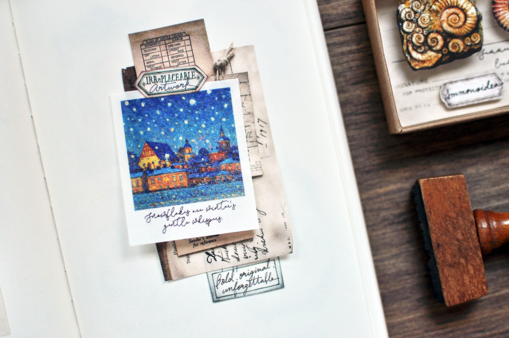 Miaostelle Washi Tape - Winter Travel 2