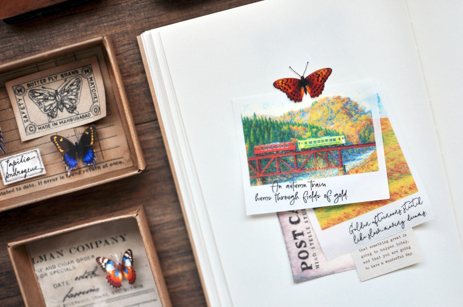 Miaostelle Washi Tape - Autumn Travel 2