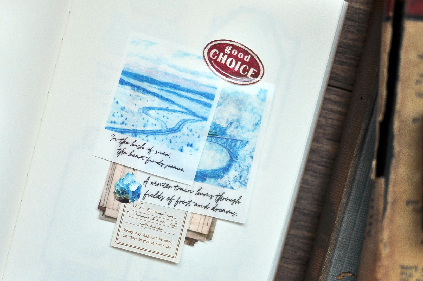 Miaostelle Washi Tape - Winter Travel 2