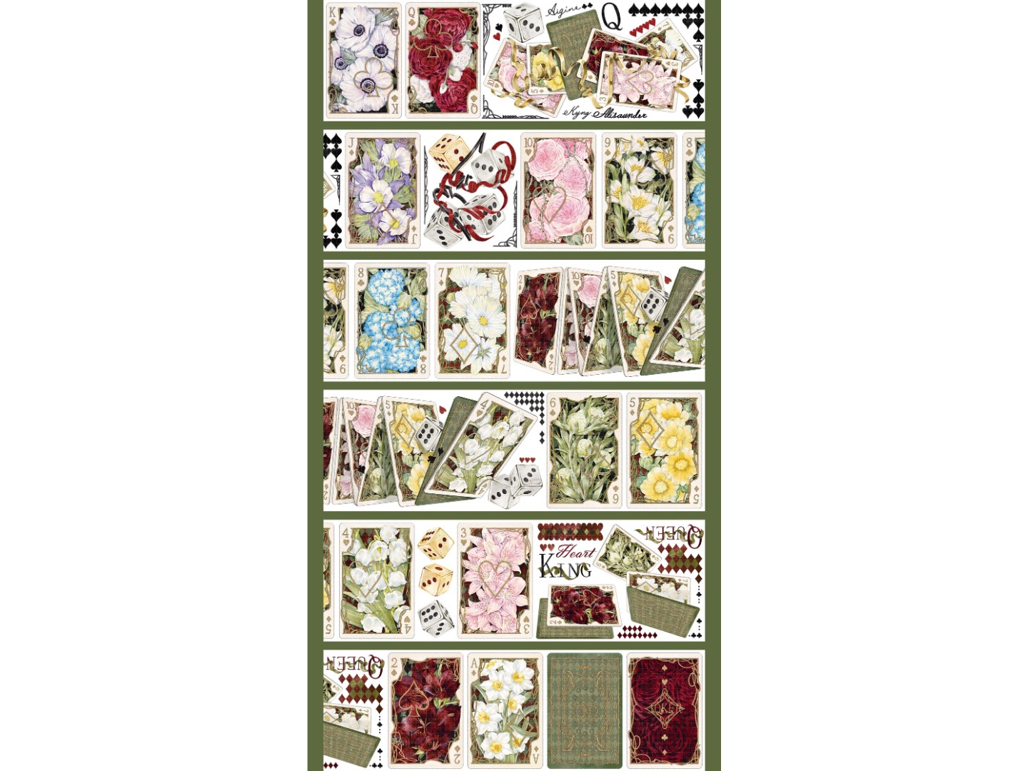 Shine Washi Tape Sample - Chitose