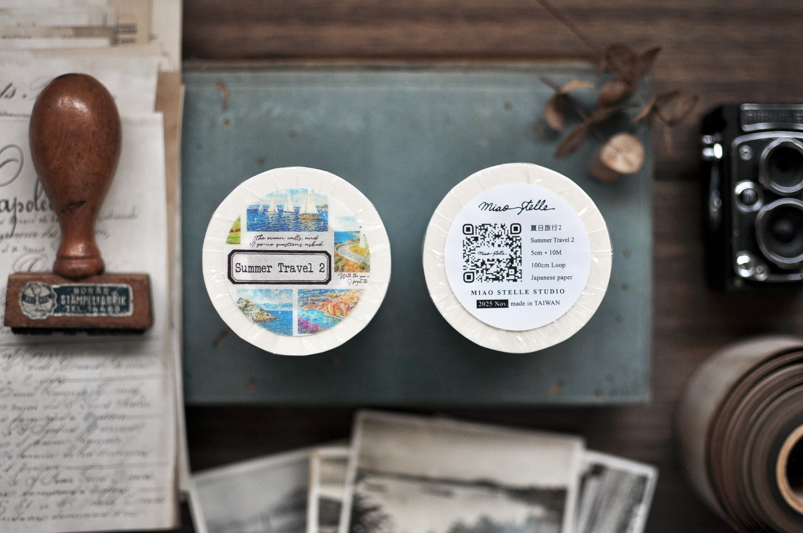 Miaostelle Washi Tape - Summer Travel 2