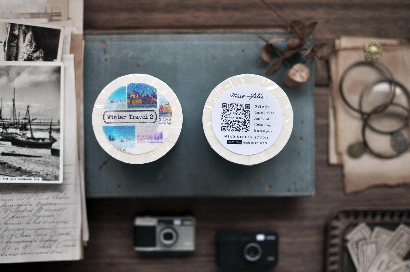 Miaostelle Washi Tape - Winter Travel 2
