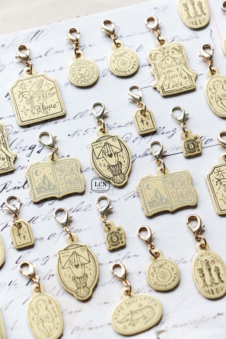 LCN Brass Charm - Mini Tag