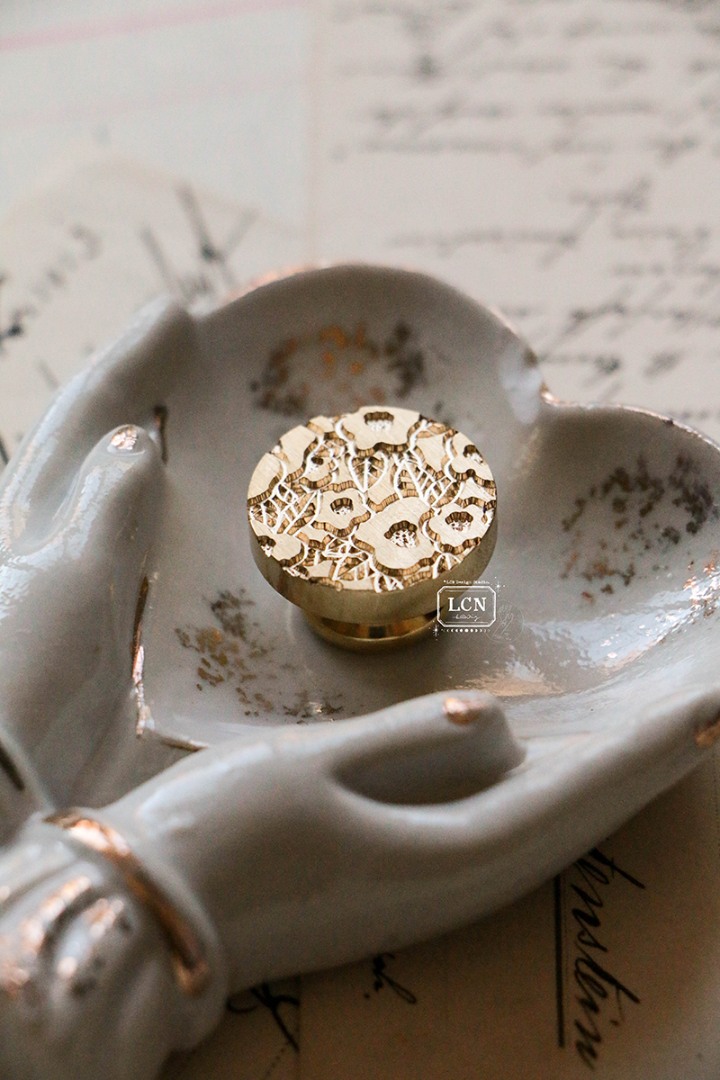 LCN Wax Seal Stamp - Camellia