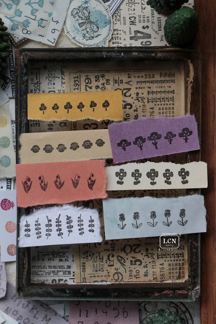 LCN Clear Stamp - Trees And Flowers