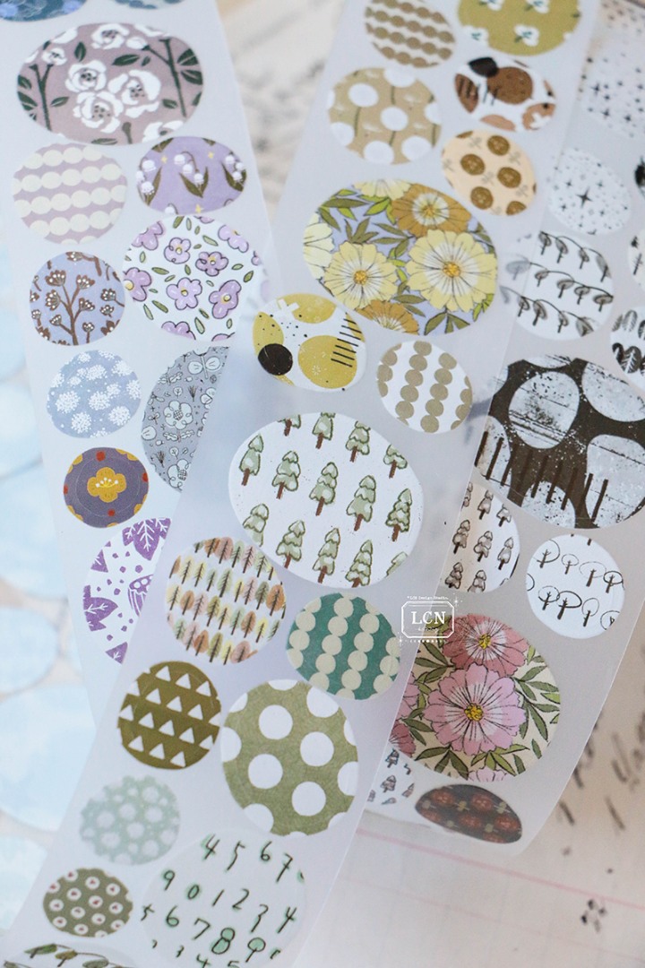 Lin Chia Ning Kiss-Cut PET Tape - Gobblestone