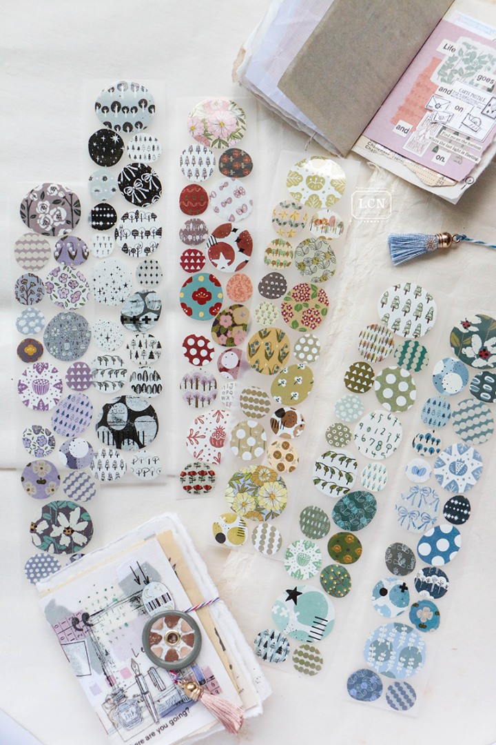 Lin Chia Ning Kiss-Cut PET Tape - Gobblestone