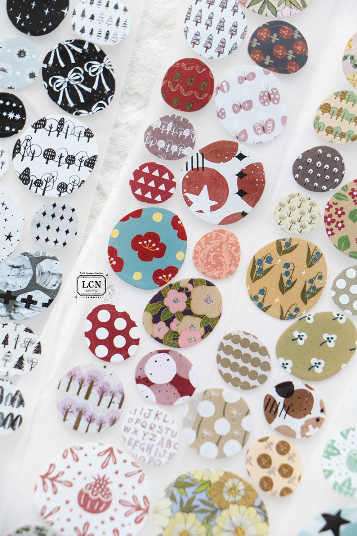 Lin Chia Ning Kiss-Cut PET Tape - Gobblestone