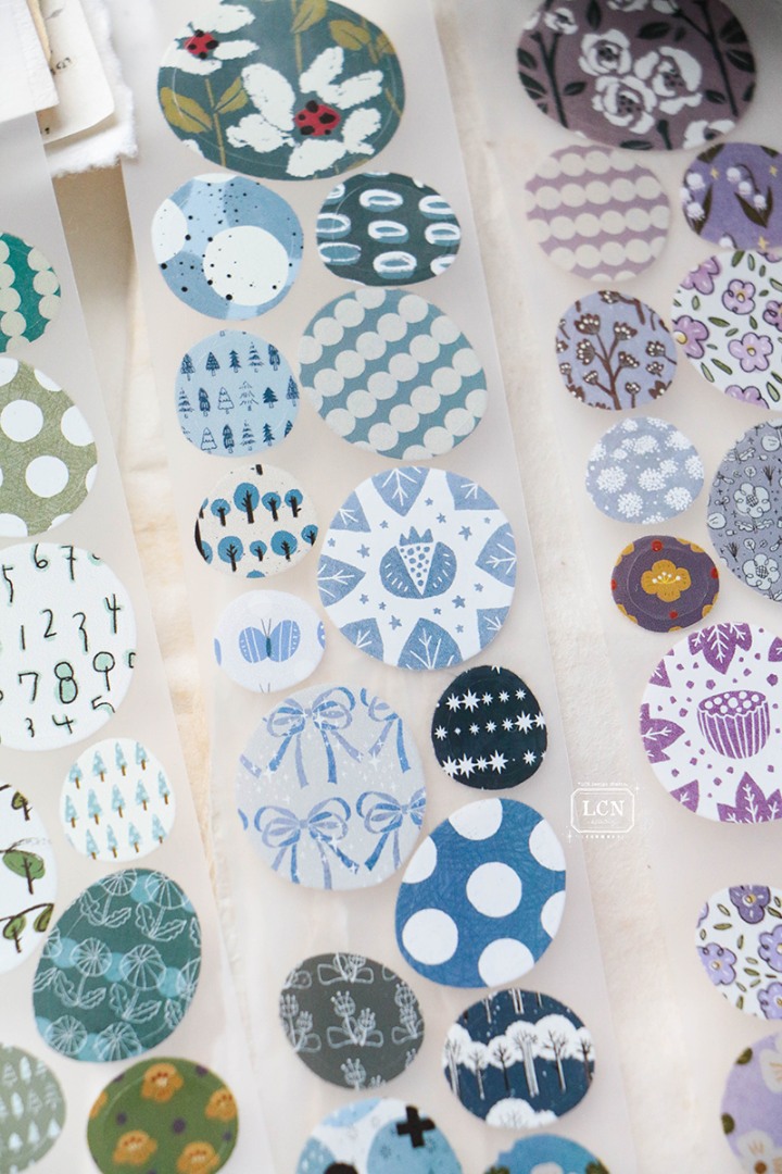 Lin Chia Ning Kiss-Cut PET Tape - Gobblestone