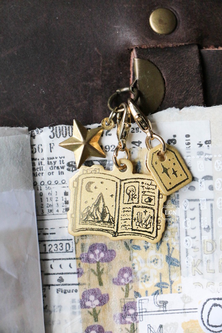 LCN Brass Charm - Mini Tag