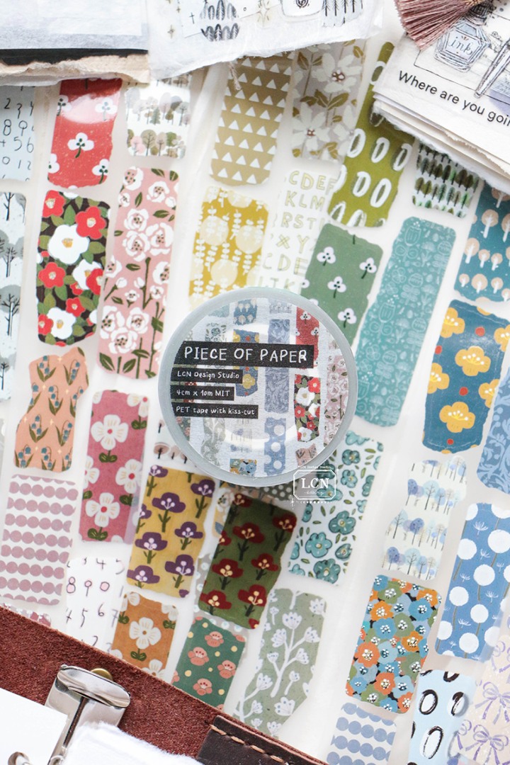 Lin Chia Ning Kiss-Cut PET Tape - Piece Of Paper