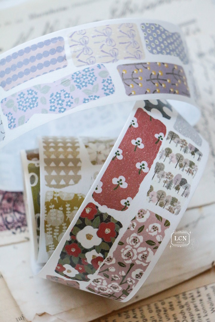 Lin Chia Ning Kiss-Cut Washi Tape - Piece Of Paper