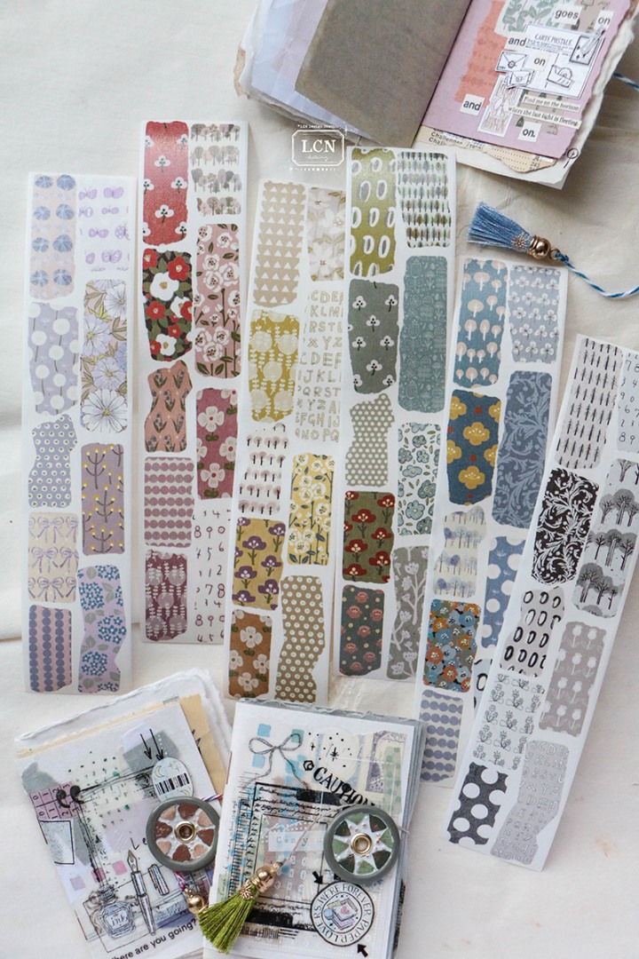 Lin Chia Ning Kiss-Cut Washi Tape - Piece Of Paper