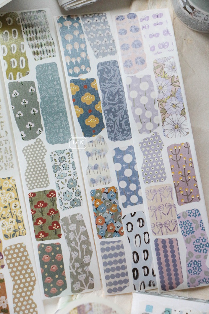 Lin Chia Ning Kiss-Cut Washi Tape - Piece Of Paper