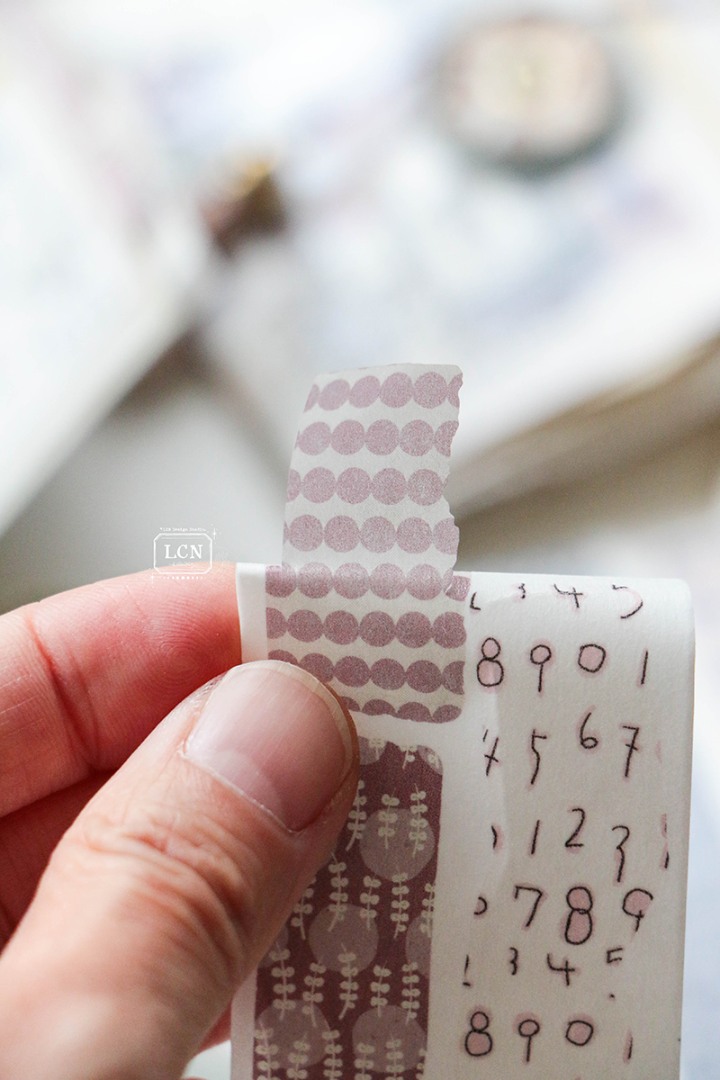 Lin Chia Ning Kiss-Cut Washi Tape - Piece Of Paper