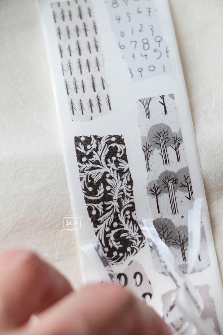 Lin Chia Ning Kiss-Cut Washi Tape - Piece Of Paper