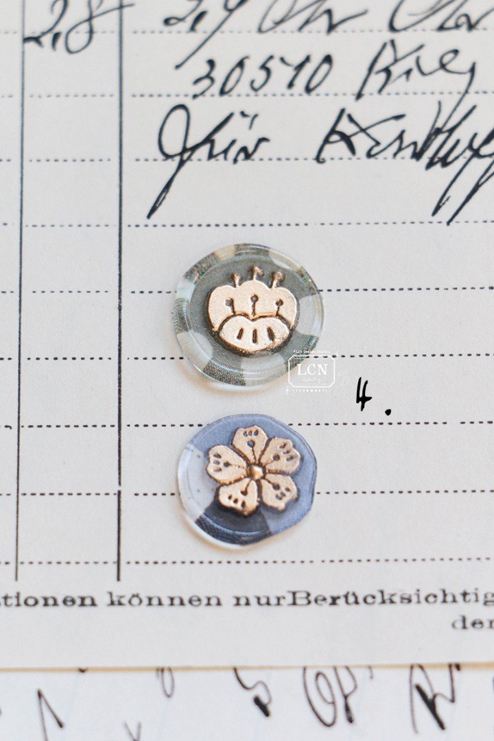 LCN Mini Wax Seal Stamp - Wagashi 4
