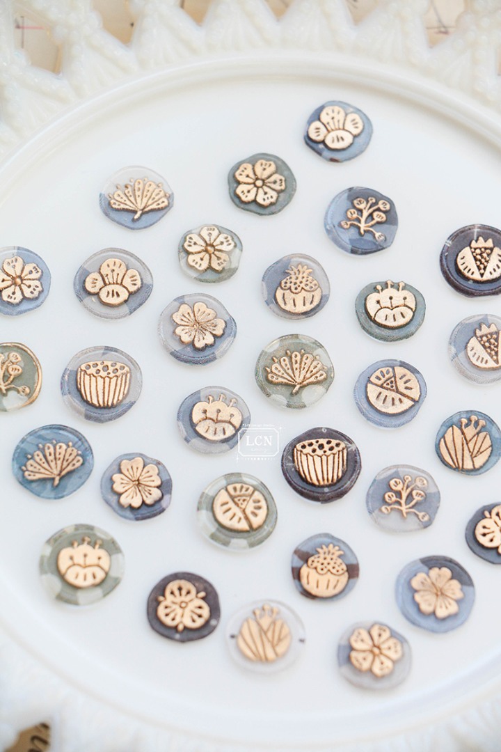 LCN Mini Wax Seal Stamp - Wagashi 4