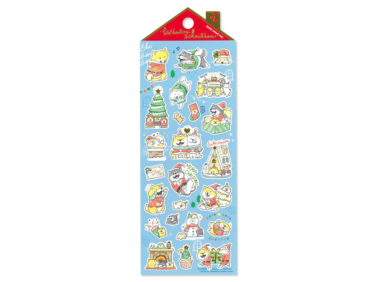 Mindwave Shibanban Stickers 82465 – Our Santa at Home